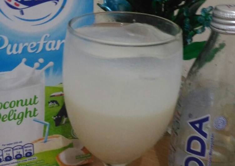 Langkah Mudah untuk Menyiapkan Es Susu Soda, Sempurna