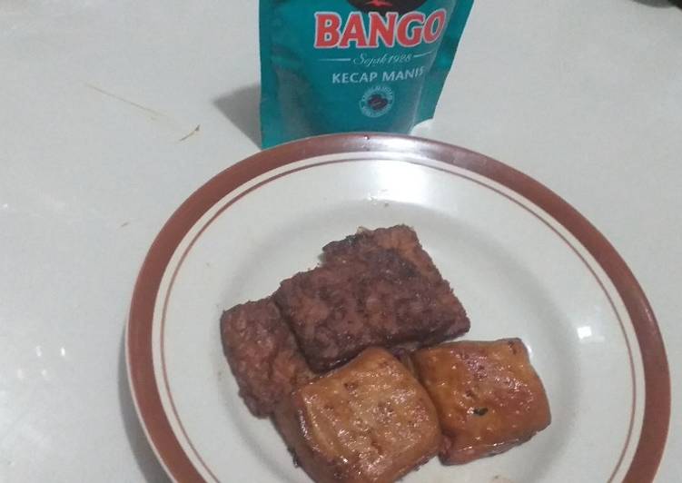 Bagaimana Menyiapkan 69. Tahu Tempe Bacem Goreng, Lezat Sekali