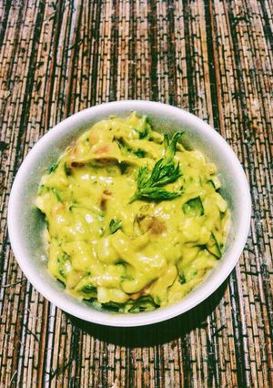 Foto resep Guacamole vegan Ala chef hotel 5star