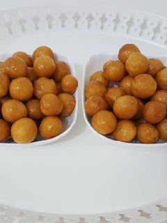 صورة لوصفة لقيمات بحشوة الجبنة كيري ولا اروووع 😋