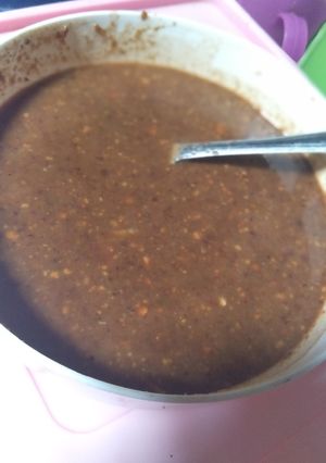 Foto resep Saus kacang bumbu rujak