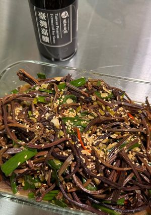 炒蕨菜乾 的食譜成品照片