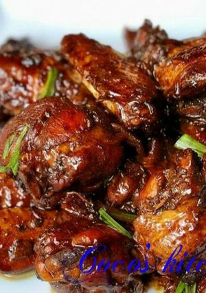 A picture of Soy wings.