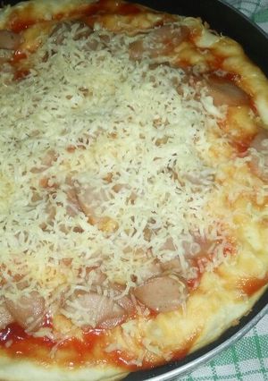 Foto resep Pizza teflon irit