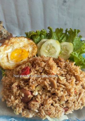 Foto resep Nasi Goreng Spesial Cabai Merah