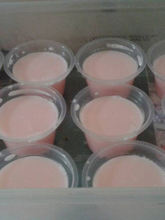 Foto resep Silky puding strawberry