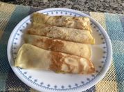 Una foto de filloas en licuadora