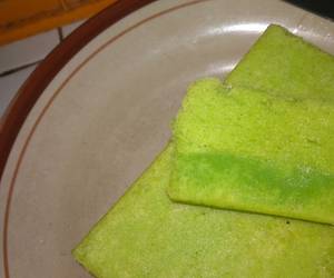 Resep Terbaik Bolu pandan takaran sendok tanpa mixer tanpa oven Enak Sempurna