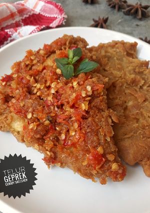 Foto resep Telur Geprek