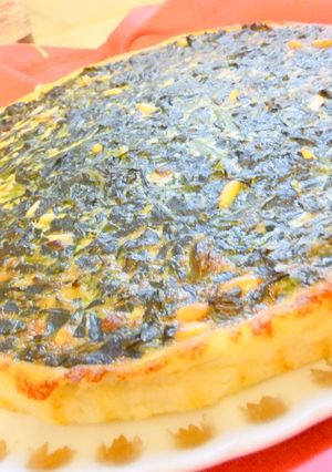 Foto principal de Quixé de espinacas salmón y patata
