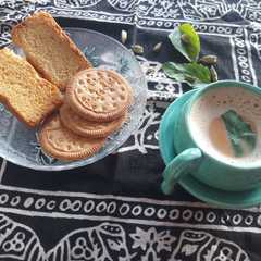 A picture of Tandoori tea.