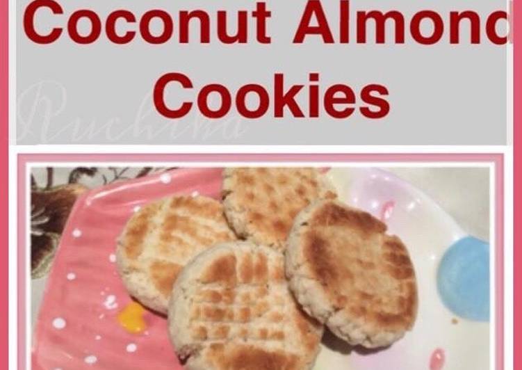 Coconut Almond cookies