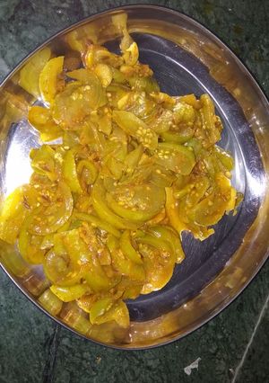 A picture of Raw tomato sabji.