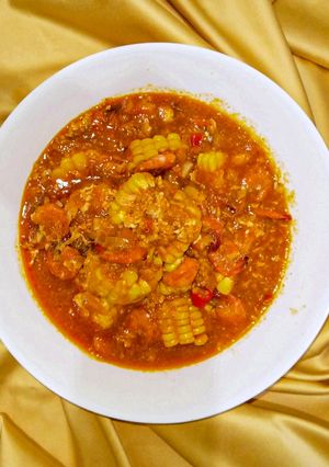 Foto resep Udang kuah Saus Tiram