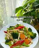Sayur campur tumis sos tiram