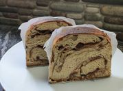 Una foto de pan dulce con malta
