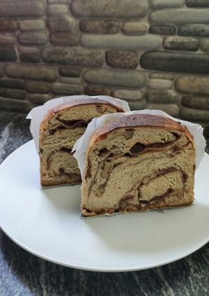 Una foto de Pan dulce fácil sin huevos