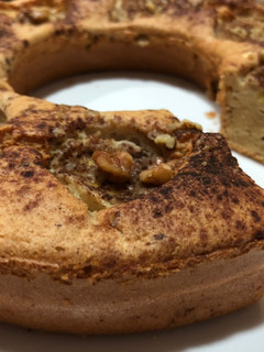 Una foto de Bizcocho Fit de Avena Plátano y Nueces