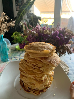 Una foto de Tortitas de avena 🥞 APTAS BLW