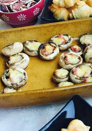 Une photo de Champignons farcis