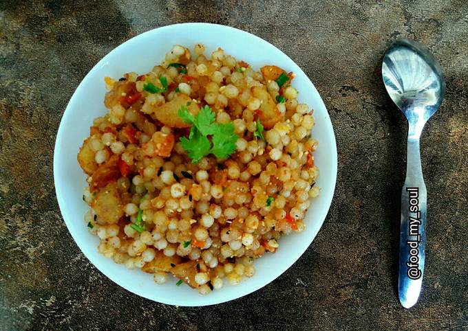 Recipe of Favorite Tomato Sabudana Khichdi