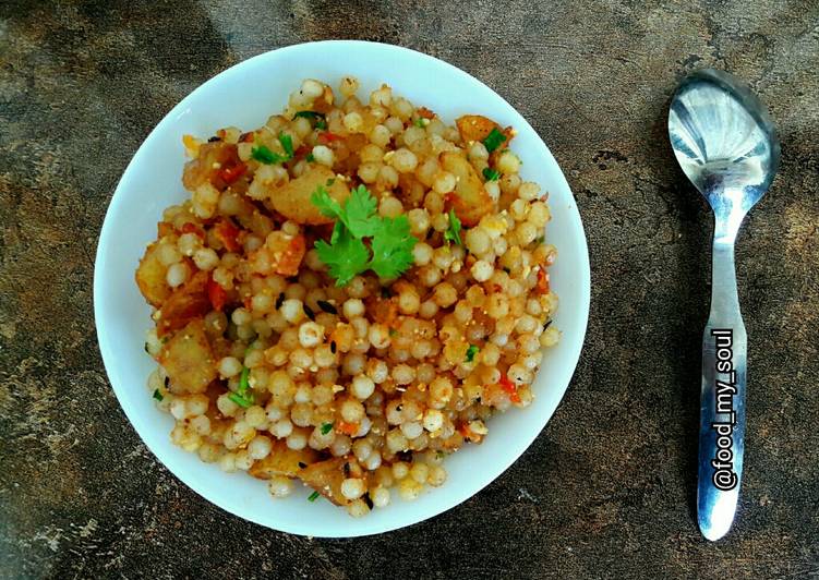 Easiest Way to Cook Perfect Tomato Sabudana Khichdi