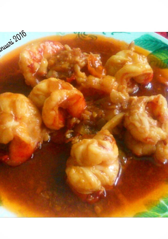 Foto resep Udang Saus Pedas Manis 