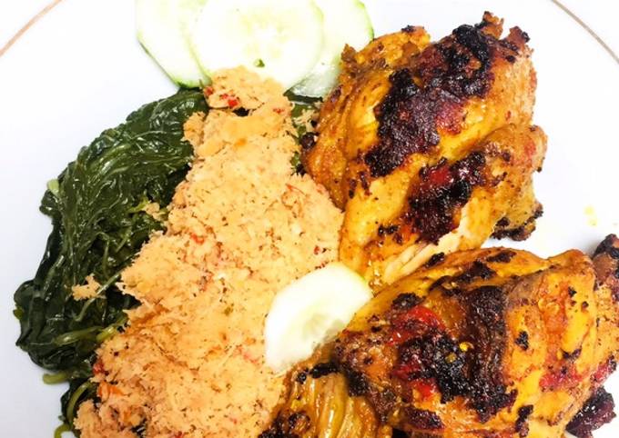 Cara Memasak Urap Jawa Timur Amp Ayam Bakar Bumbu Rujak Yang Cepat Resepenakbgt Com