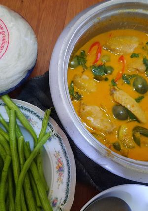 รูปของ แกงเขียวหวานปีกไก่