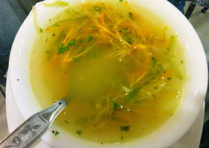 Simple Way to Make Quick Crunchy Vegetable Soup
