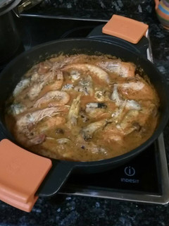 Una foto de Pescado en salsa de cava