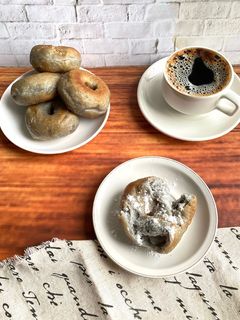 Foto resep Donat Madu Bunga Telang