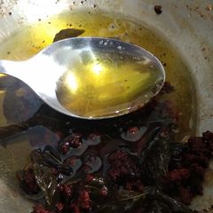 A picture of Homemade ghee or clarified butter.