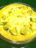 Cacerola de arroz con brócoli