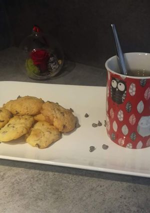 Une photo de Cookies choco noisettes