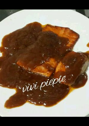 Foto resep Salmon saos barbaque
