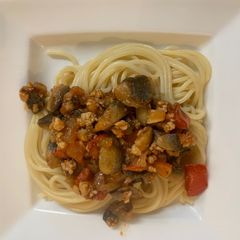 A picture of Chicken Pasta.