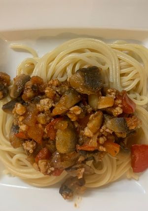 A picture of Chicken Pasta.