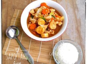 Foto resep Sapo Tahu Ayam