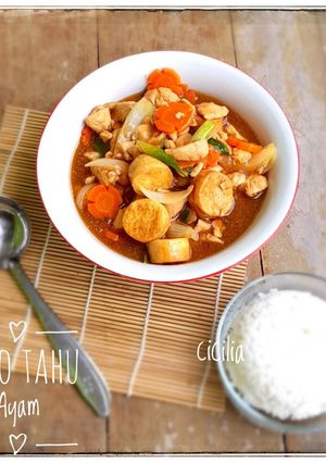 Foto resep Sapo Tahu Ayam
