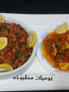 صورة لوصفة مقبلات فول مدمس