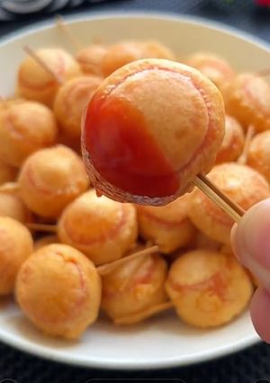 Una foto de Pasabocas con salchichas
