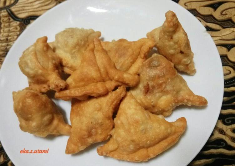Resep Mini Samosa Kornet Anti Gagal