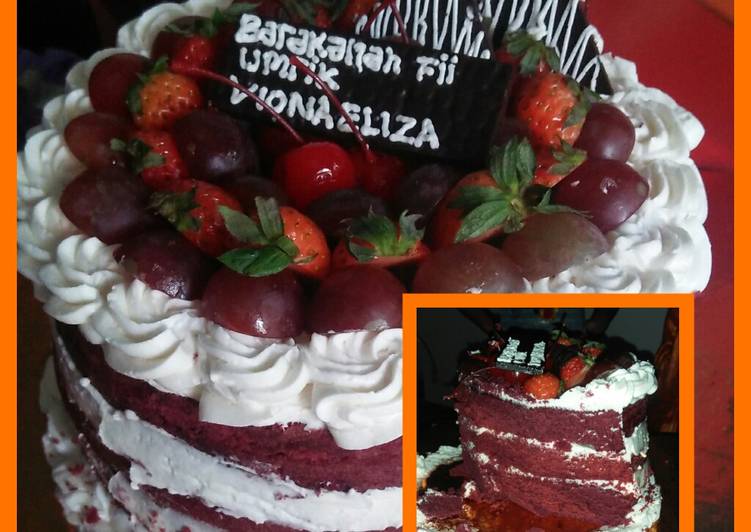 Bahan-bahan Bolu ultah redvelvet yang nikmat Untuk Jualan