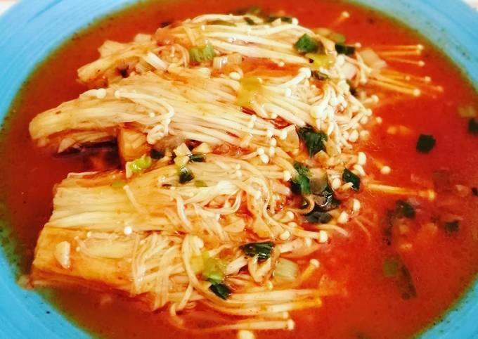 Resep 🍄Jamur enoki pedas oleh Aisah Food factory Cookpad Resep 🍄Jamur enoki pedas oleh Aisah Food factory Cookpad