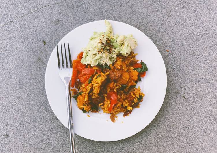 Simple Way to Make Chorizo and Sweet Potato Hash in 18 Minutes for Young Wife