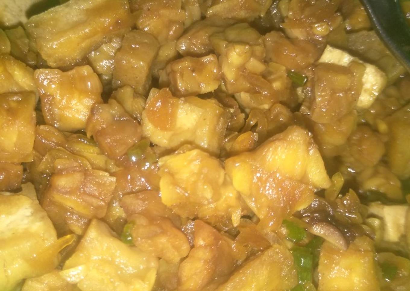 Oseng Tahu tempe teriyaki