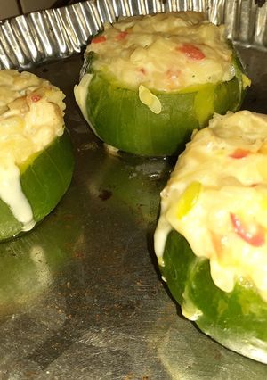 Una foto de Zapallitos rellenos