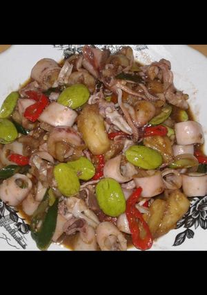 Foto resep Cumi asam manis