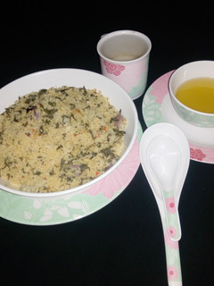 Dambun shinkafa ainihin hoton girkin